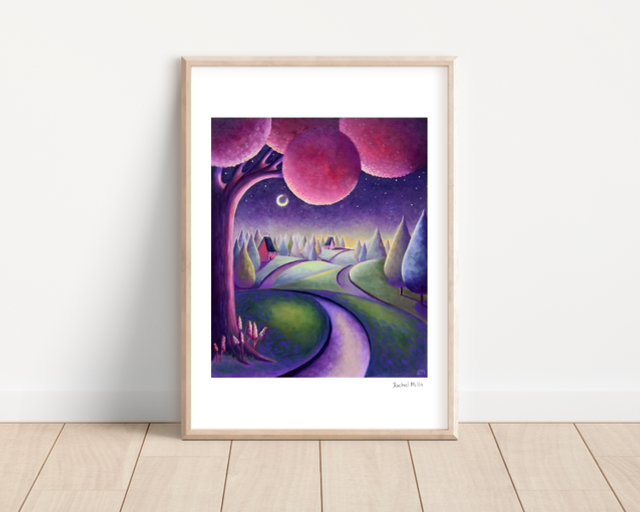 Signed A3 Print of Gardenwood