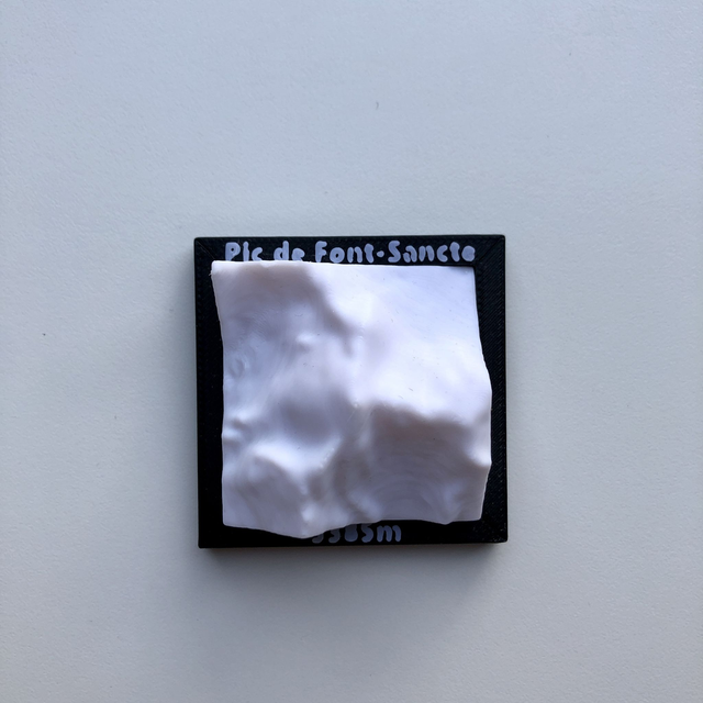 Magnet Pic de Font-Sancte - 3 385 m