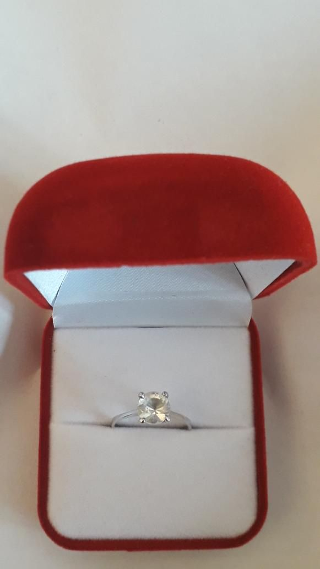 Bague aigue marine, argent 925