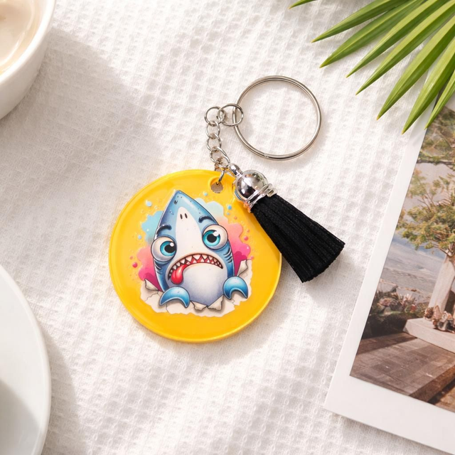 Cute Animal keyring Yellow