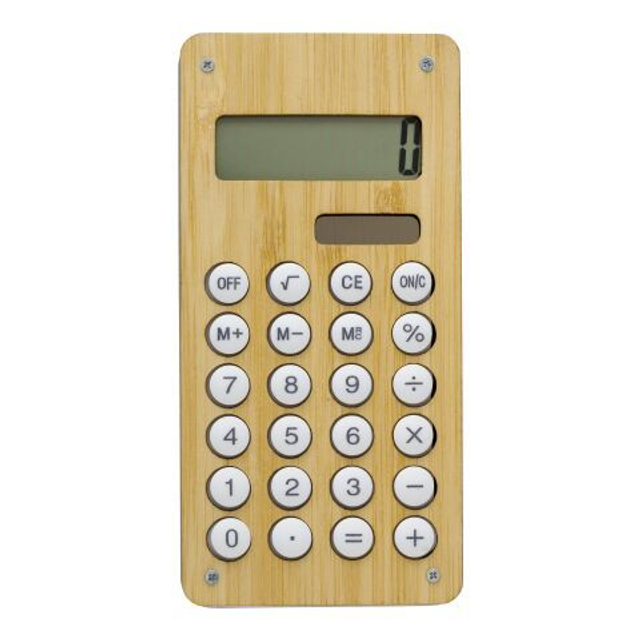 Bamboo calculator Thomas
