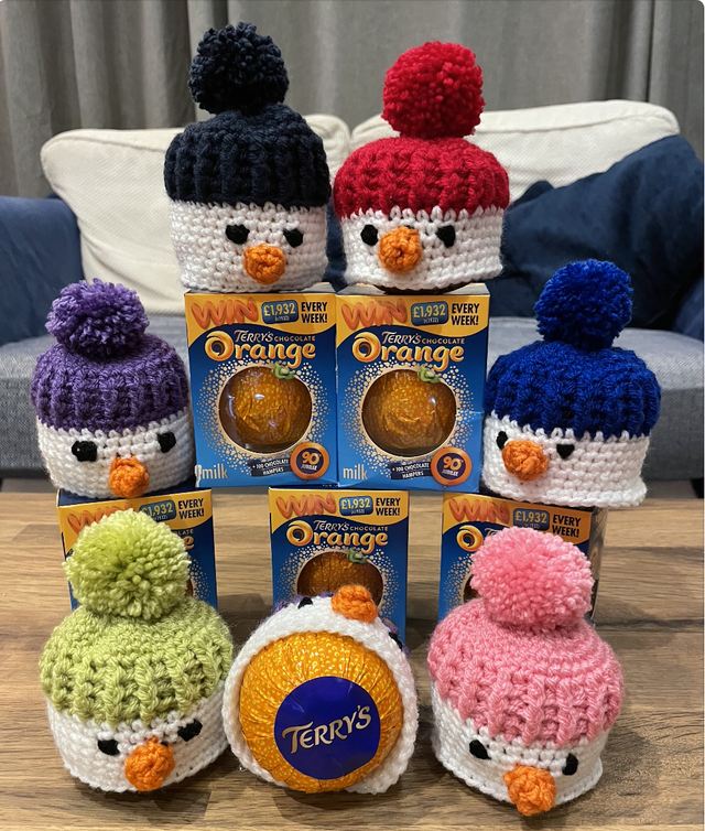 Snowman/Chocolate Orange Hide