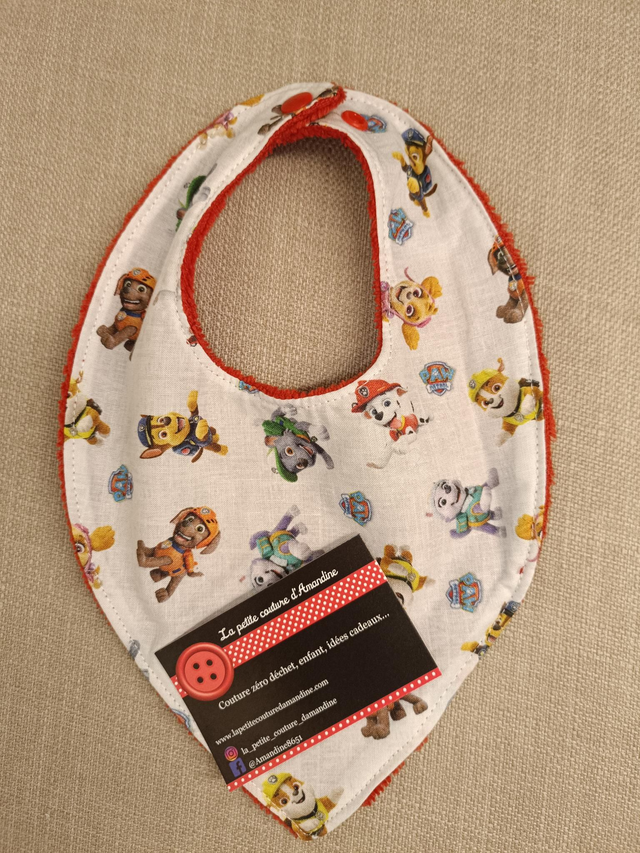 Bavoir bandana Pat'patrouille 