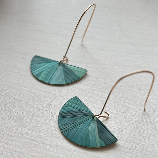 BO demi-rond vert intense