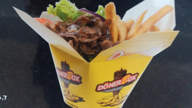 D.Box Mit Pommes, Reis Oder Salat