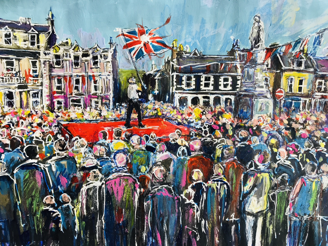 Print- Selkirk Common Riding Casting o’ the Colours