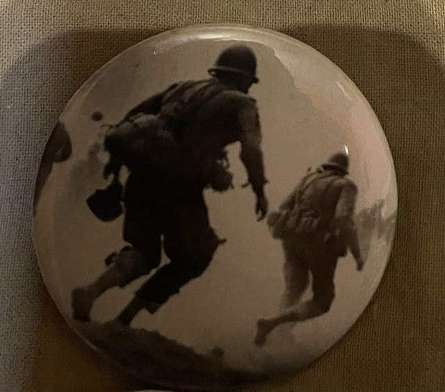 Badge Soldats qui courent 