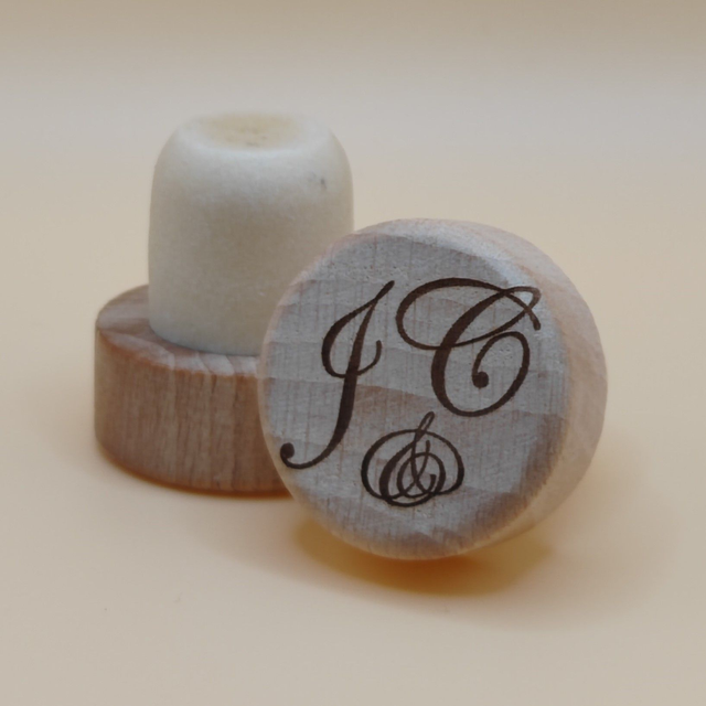 Bouchon &quot;Initiales&quot;