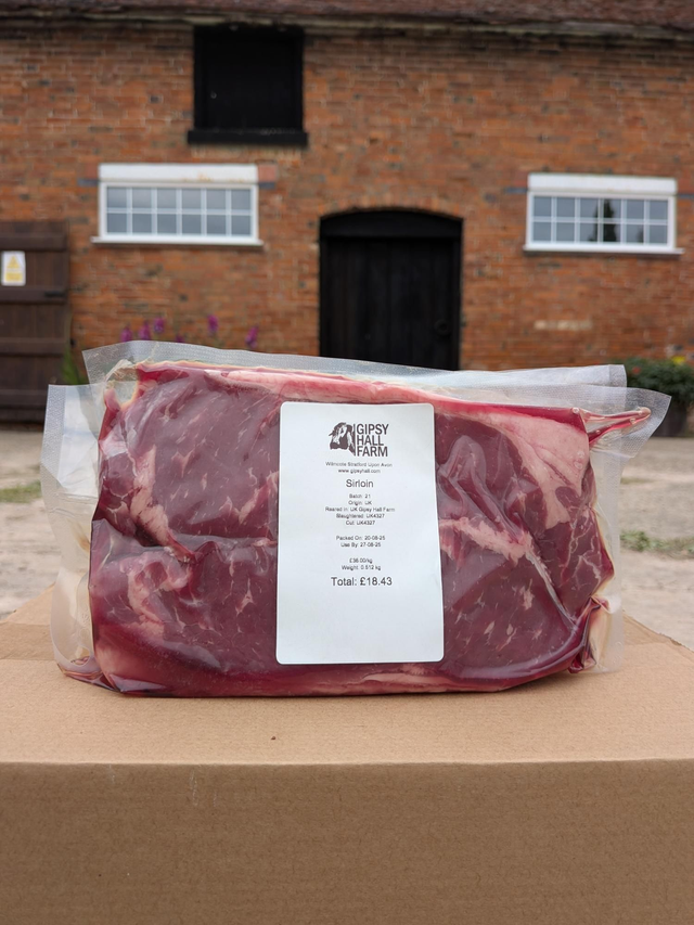 Sirloin Steaks (Pack of 2) 430g