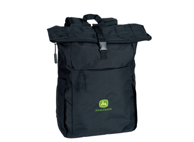 Schwarzer John Deere Rucksack