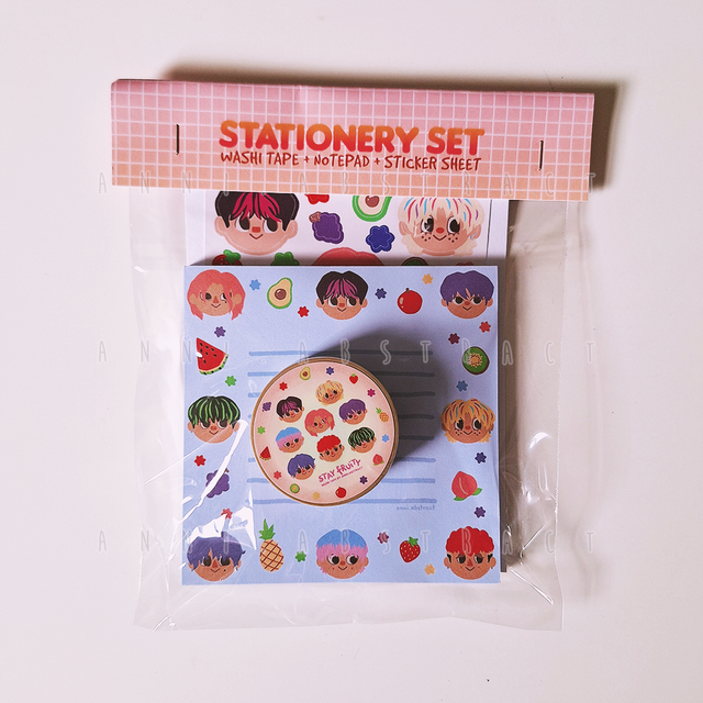SKZ | "STAY FRUITY" Stationery Set