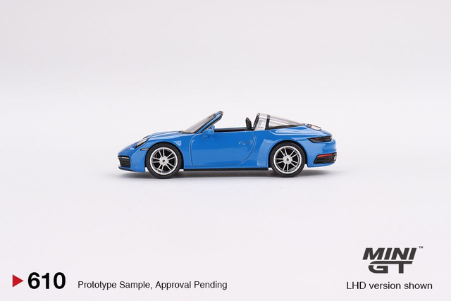 MGT00610 Mini GT 1/64 Porsche 911 Targa 4S Shark Blue (LHD)
