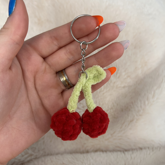 Porte-clés Cerises 
