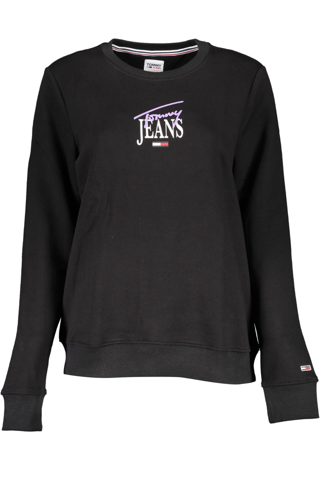 TOMMY HILFIGER FELPA SENZA ZIP DONNA NERO