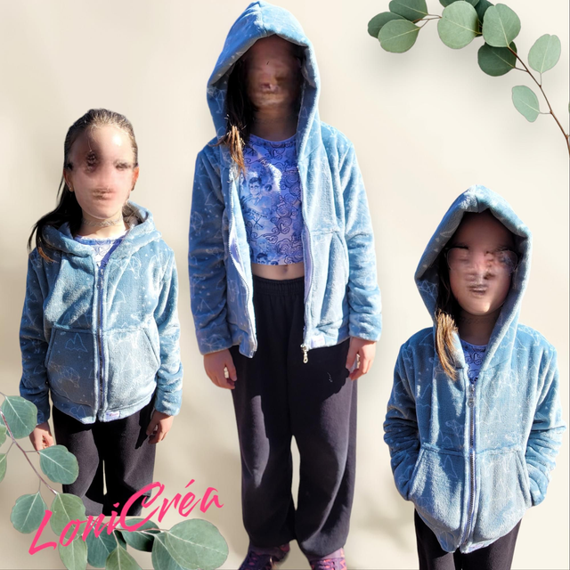 Veste à capuche