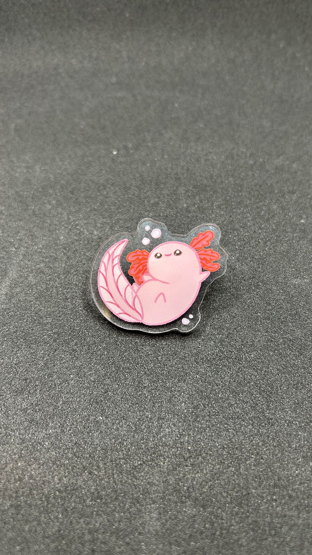 Axolotl Pin