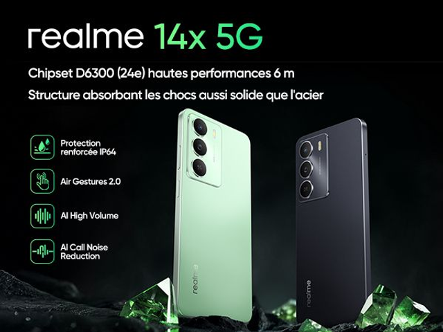 Realme Narzo 14X 5G 6go et 128 go 