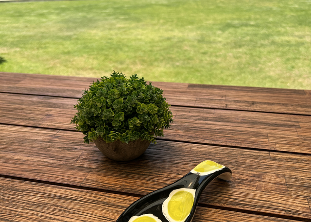 Cerámica Giraffe Lemon - Posa cucharas