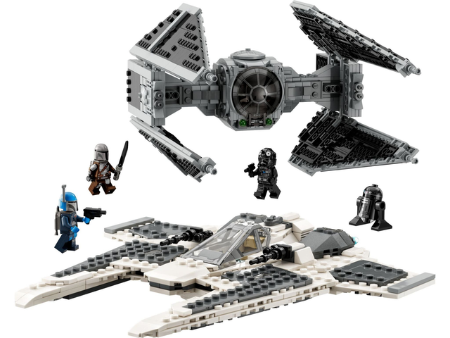 LEGO 75348 Mandalorianischer Fang Fighter vs. TIE Interceptor™