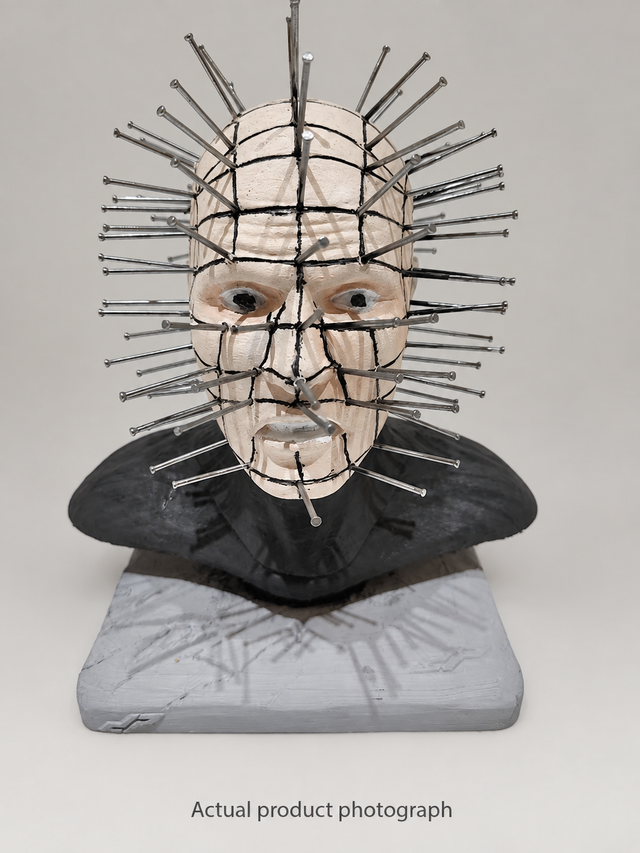 Pinhead – Hand-Finished Horror Bust – UK Made
