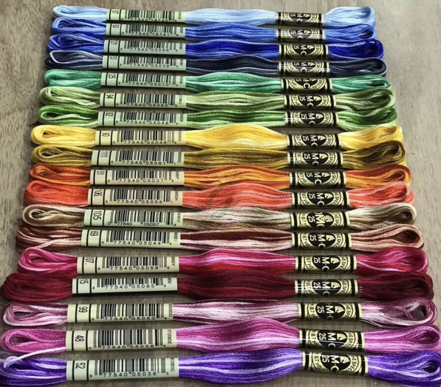 DMC Variegated Embroidery Thread