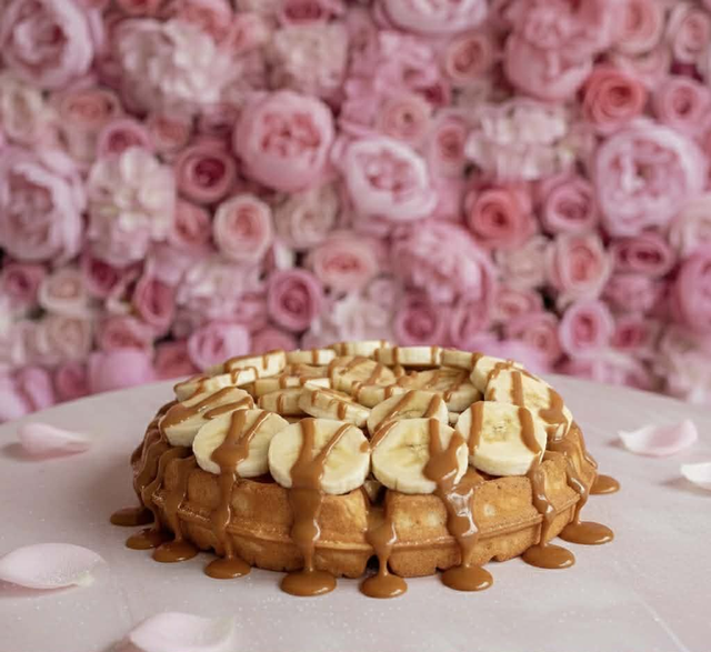 Toffee &amp; Banana (American Waffle)