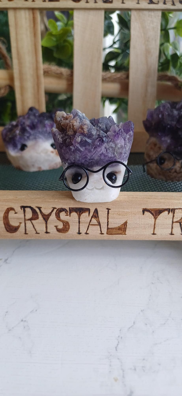 Lilac Puff - Crystal Critter Scholars