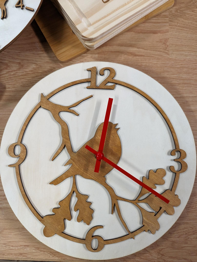 Horloge personnalisée 30 cm