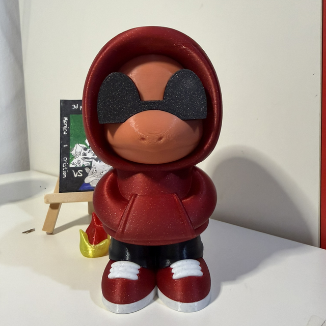 Fanart pla effetto multicolor o glitter