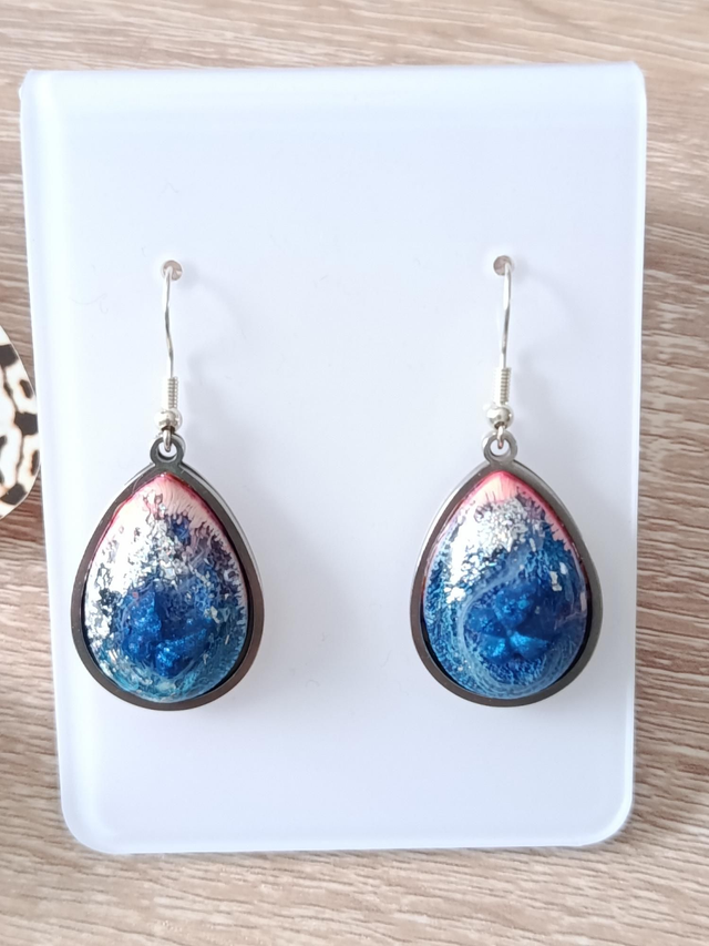 Boucles d’oreilles « Les Papillons d’Abysses »