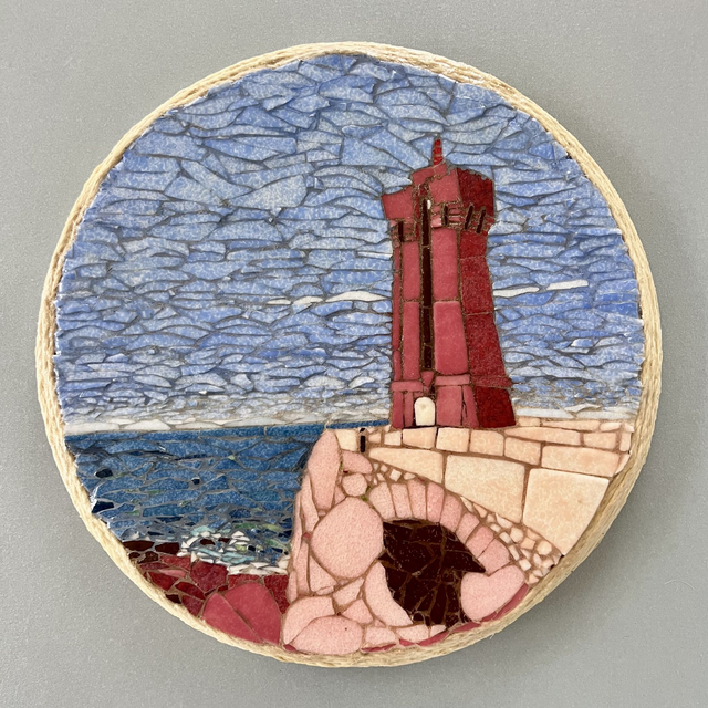 Mosaïque murale « Le phare de Mean Ruz »