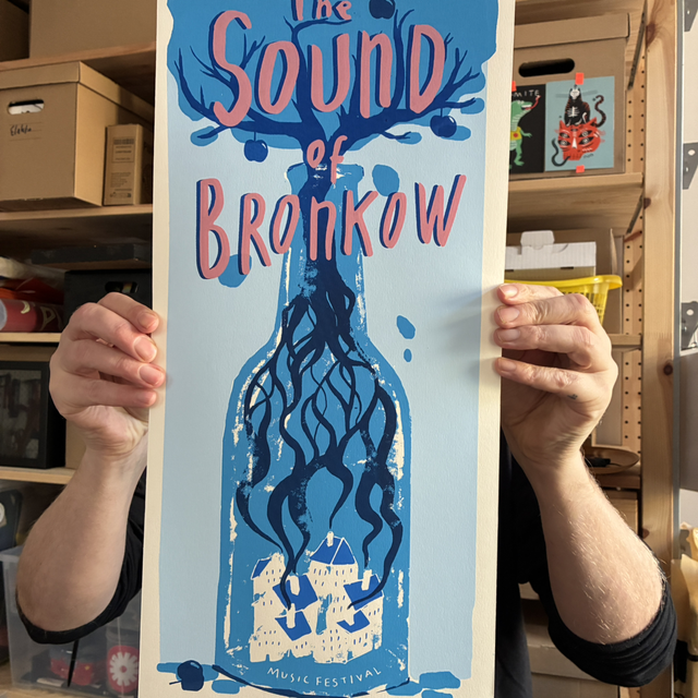 Festivalposter "The Sound of Bronkow"
