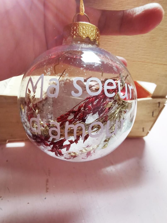 Boule "ma sœur d'amour" 