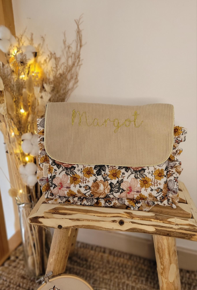 Pochette tissu jardin anglais 🥀 