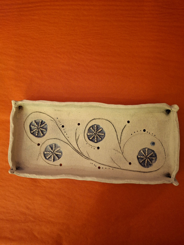 Mangeoire à poser en grès