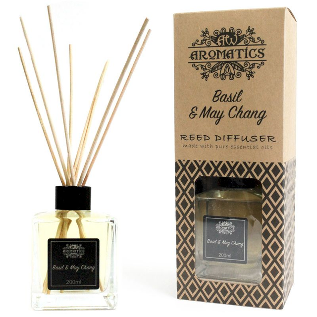 Basil & Maychang Essential Oil Reed Diffuser - 200ml