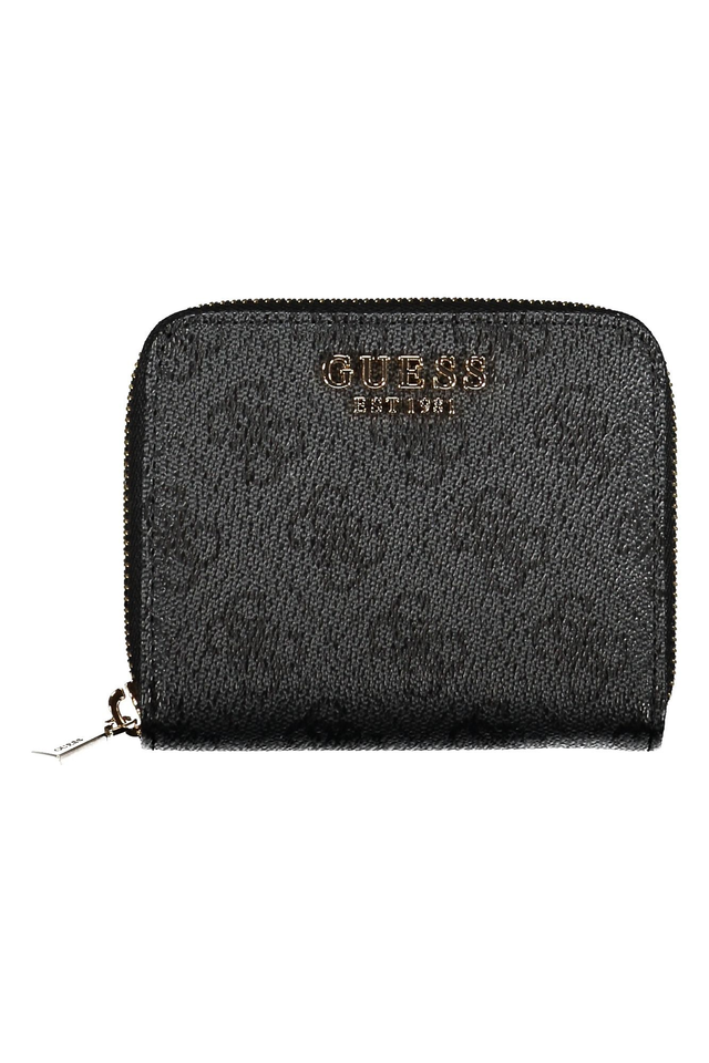 10466GUESS JEANS PORTAFOGLIO DONNA NERO