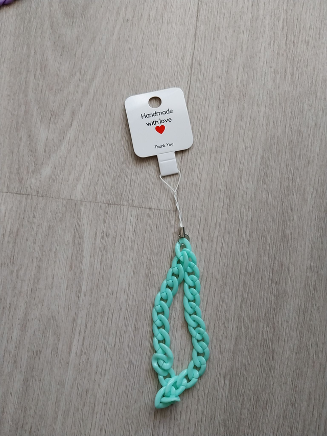 Mini Chaîne de Téléphone Vert