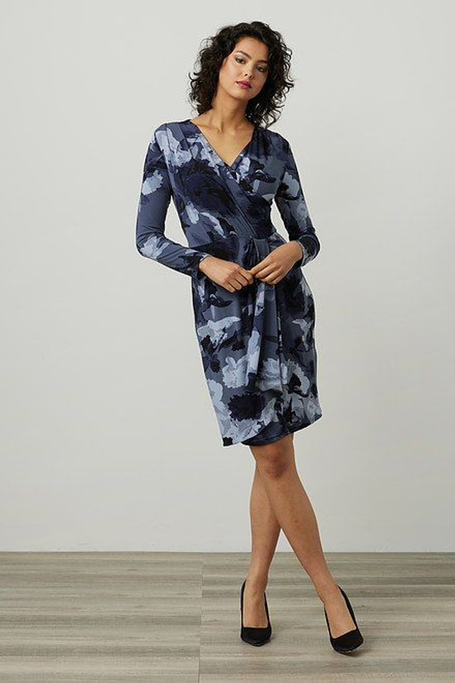 Joseph Ribkoff 214292 sinisävyinen juhlamekko