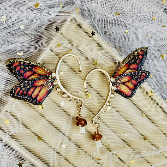 Promenons nous dans les bois - earcuff