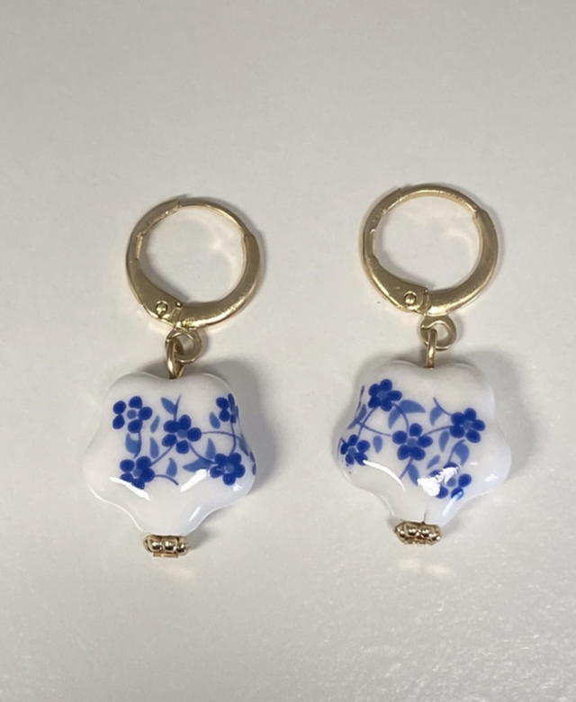 Flower earrings 