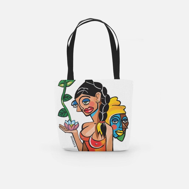 I-b.5 - Grand cabas " Ma Belle Rose "