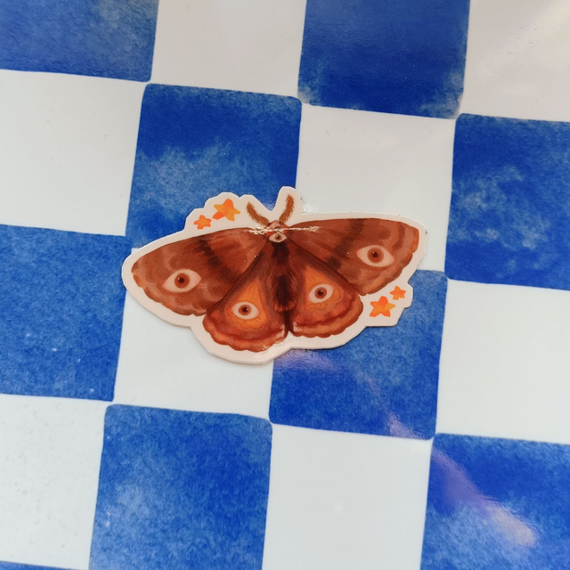 mothy - vinyl sticker 