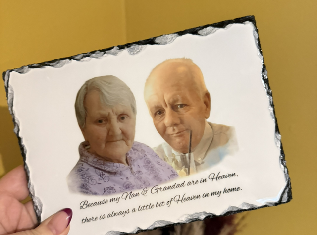 Personalised Memorial Slate