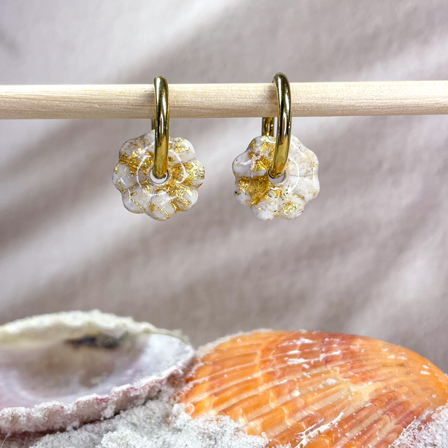 Minis fleurs meringue royale