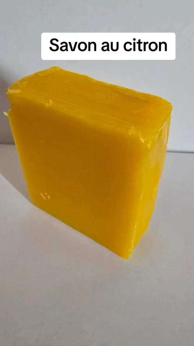 Savon au citron