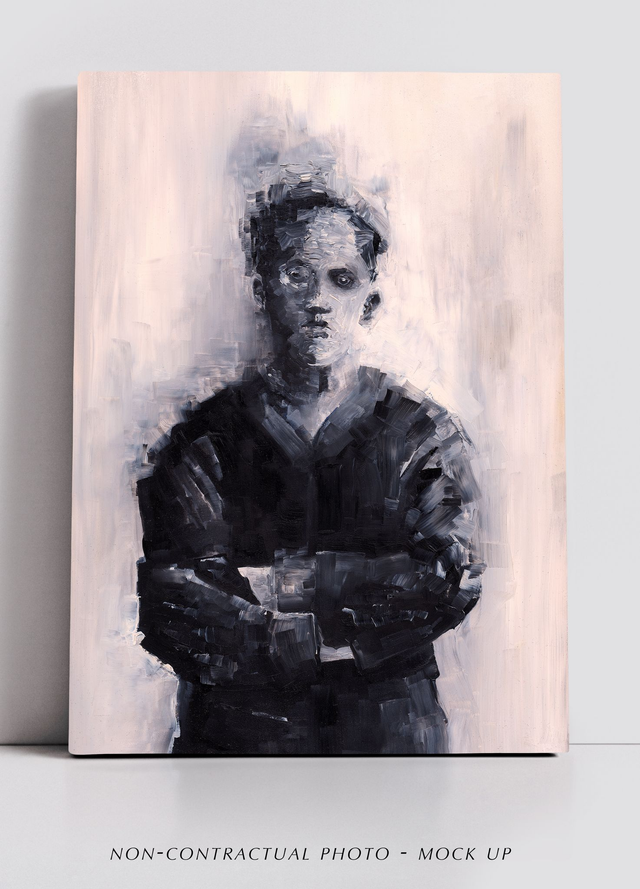 Fine art oil painting / The Sailor