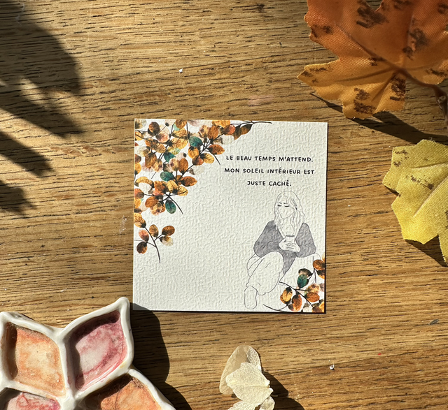 Set « mes petites pensées pour affronter la vie »