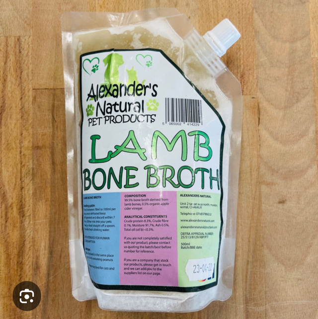Lamb bone broth 