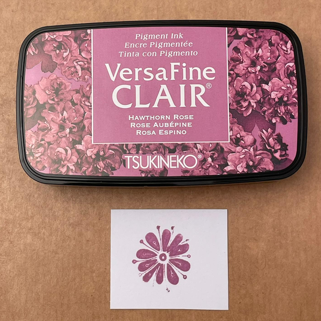 Versa Fine Clair Stempelkissen HAWTHORN ROSE